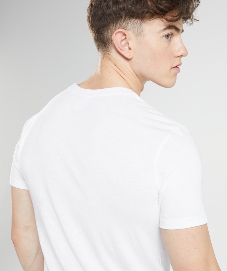 Gymshark Legacy T-skjorte Hvit