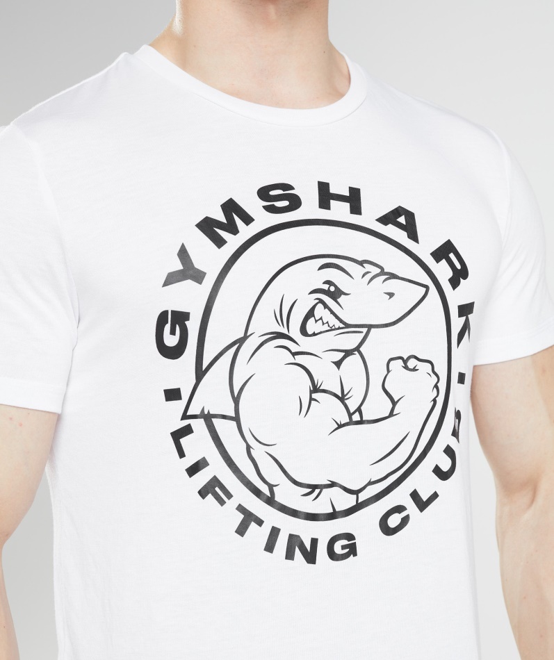 Gymshark Legacy T-skjorte Hvit