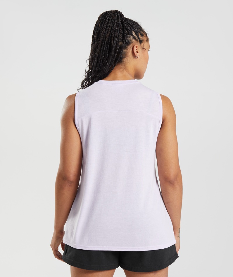 Gymshark Legacy Tank Falmet Lilla