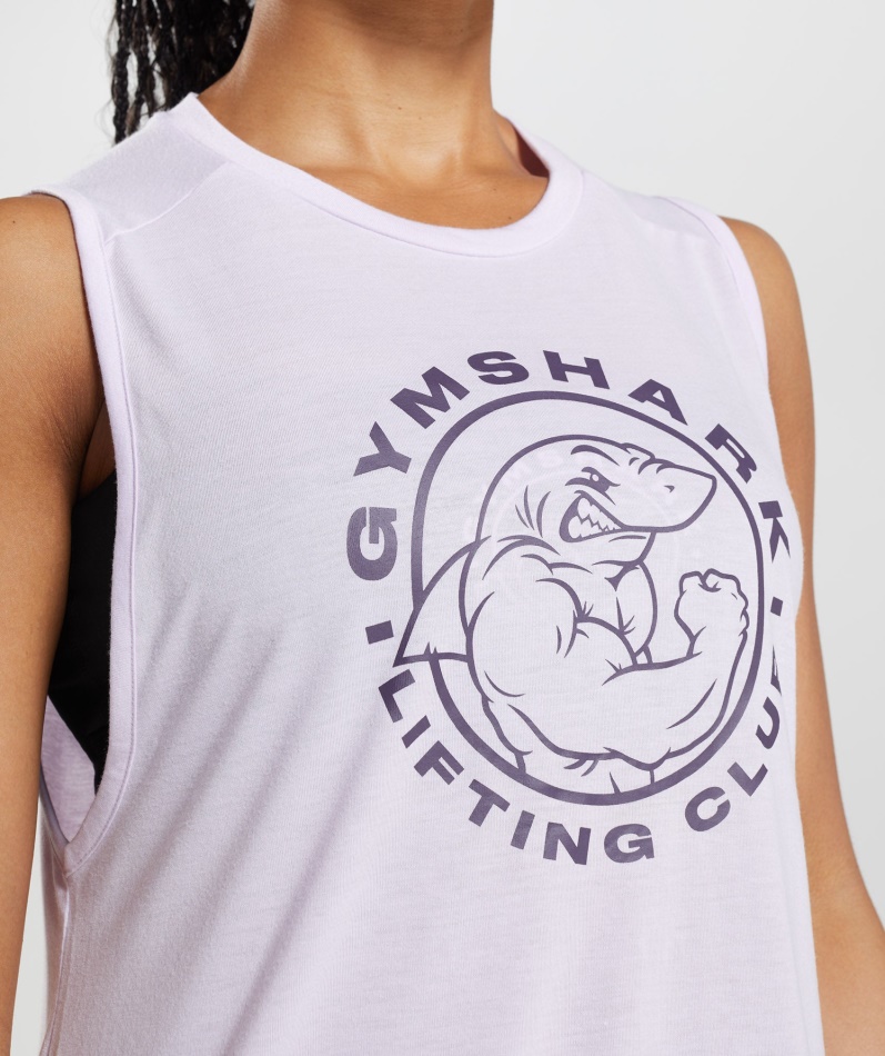 Gymshark Legacy Tank Falmet Lilla