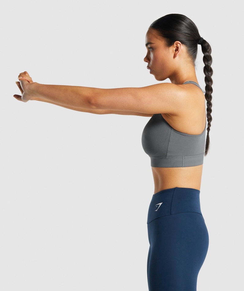 Gymshark Lett Sports-bh Med Høy Støtte Kull