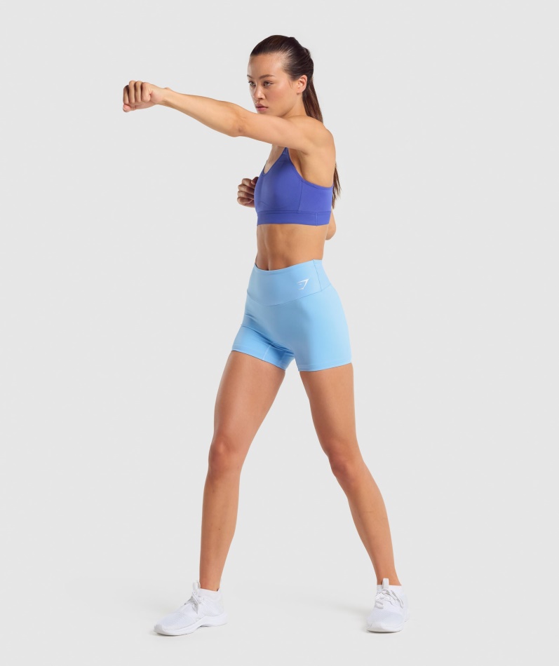 Gymshark Lett Sports-bh Med Høy Støtte, Mørkeblå