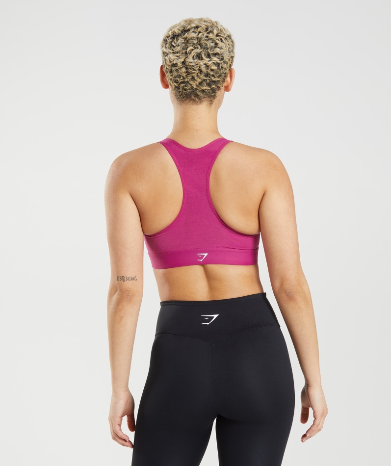 Gymshark Lett Sports-bh Med Høy Støtte Dragerosa
