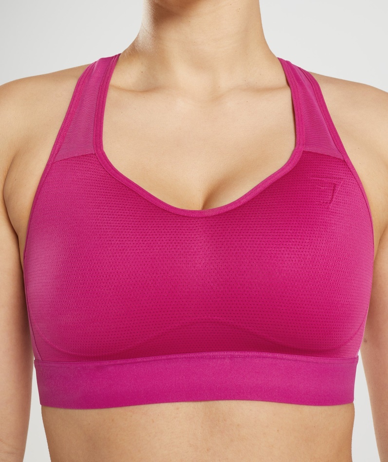 Gymshark Lett Sports-bh Med Høy Støtte Dragerosa