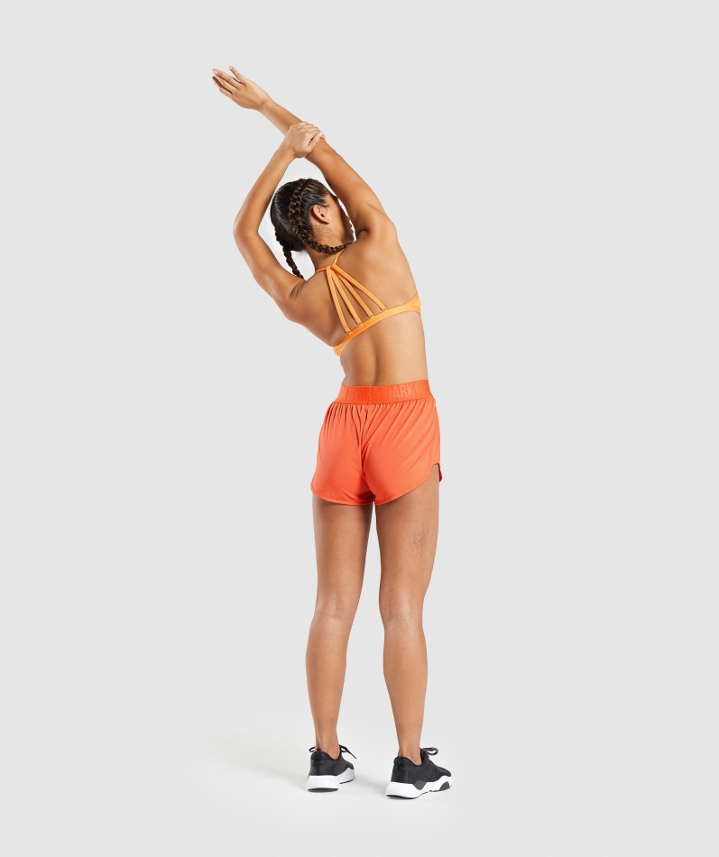 Gymshark Minimal Sports-bh Aprikos Oransje