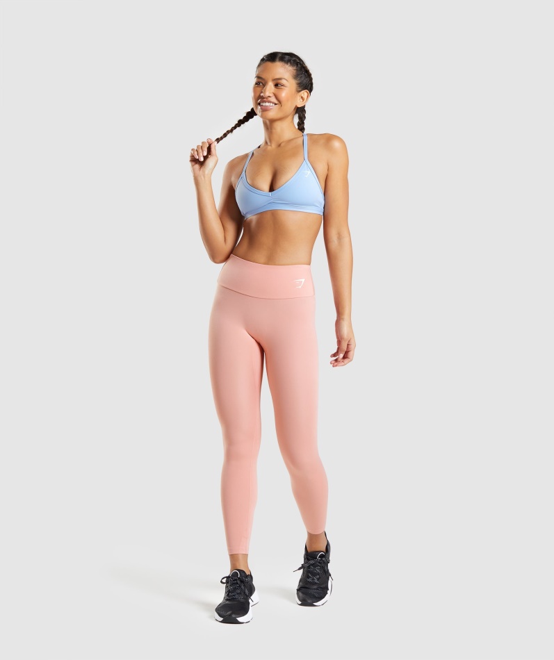 Gymshark Minimal Sports-bh Månesteinsblå