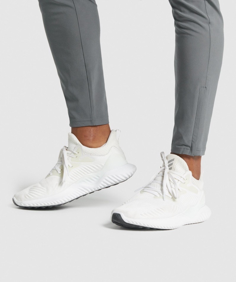 Gymshark No Show Ytelse Sokker Hvite