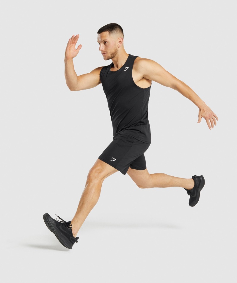 Gymshark No Show Sokker 3pk Svart