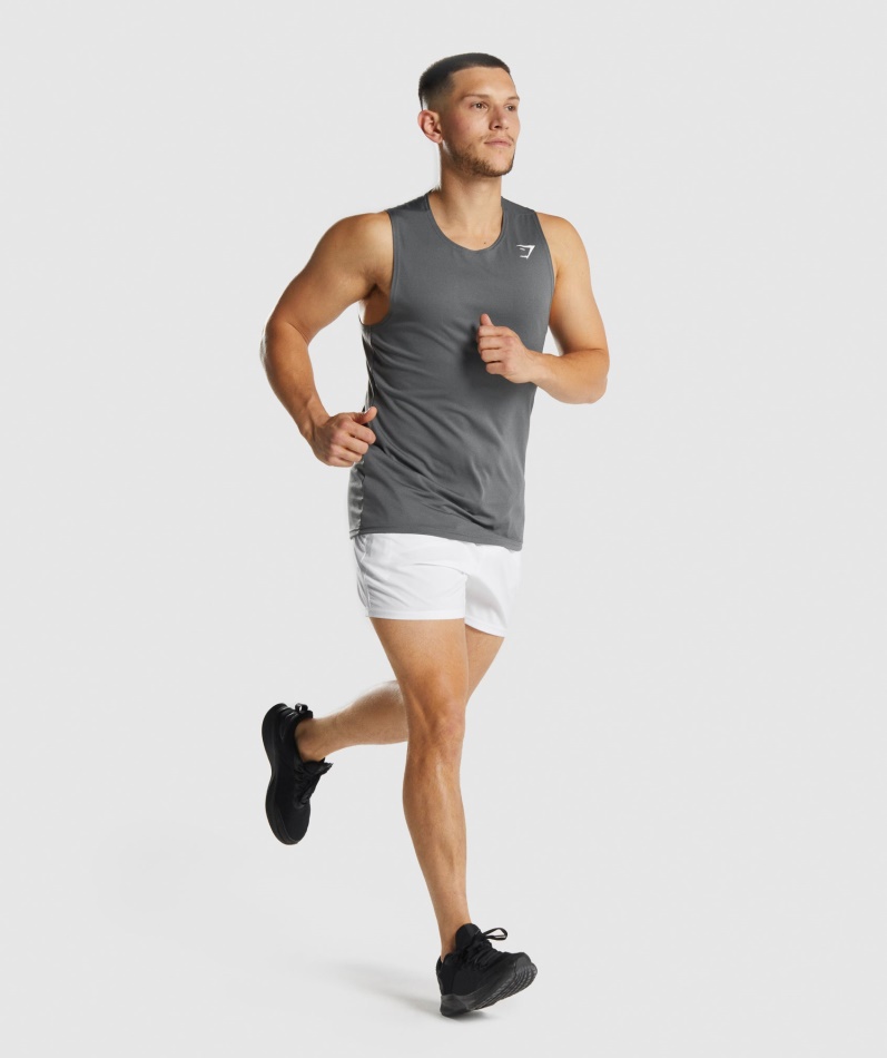 Gymshark No Show Sokker 3pk Hvit