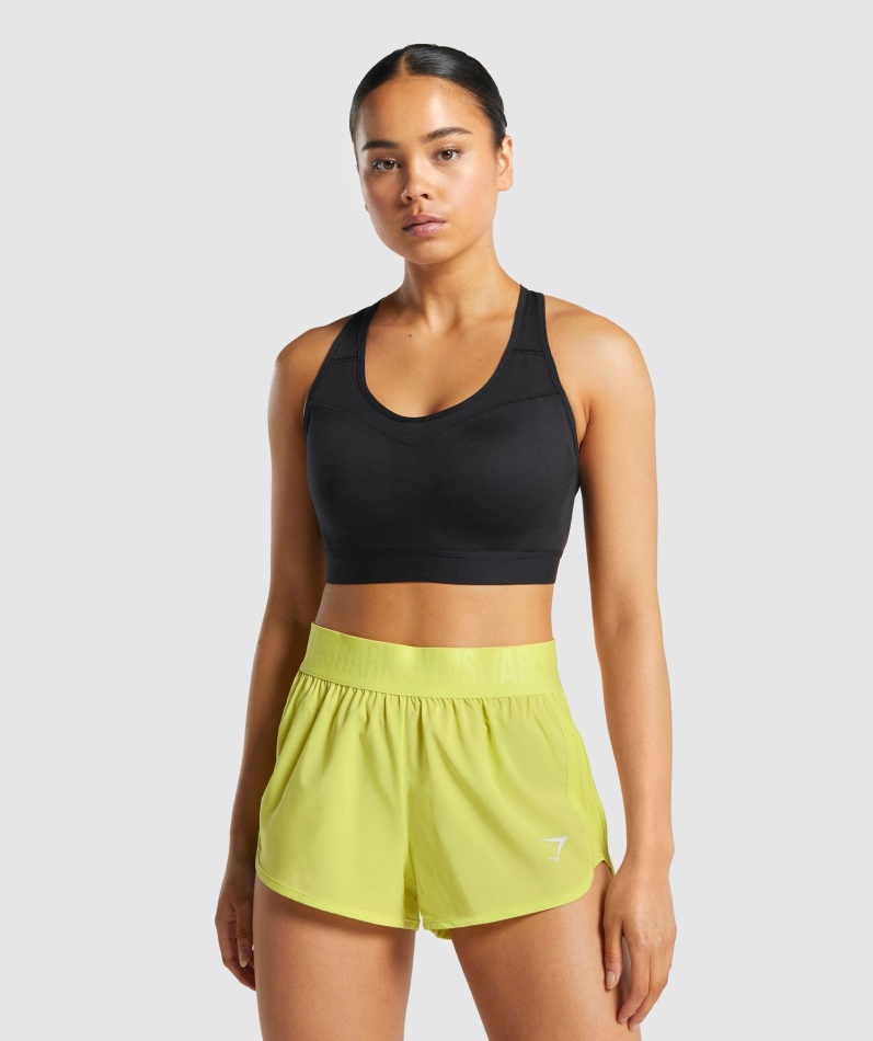 Gymshark Sports-bh Med åpen Rygg Svart