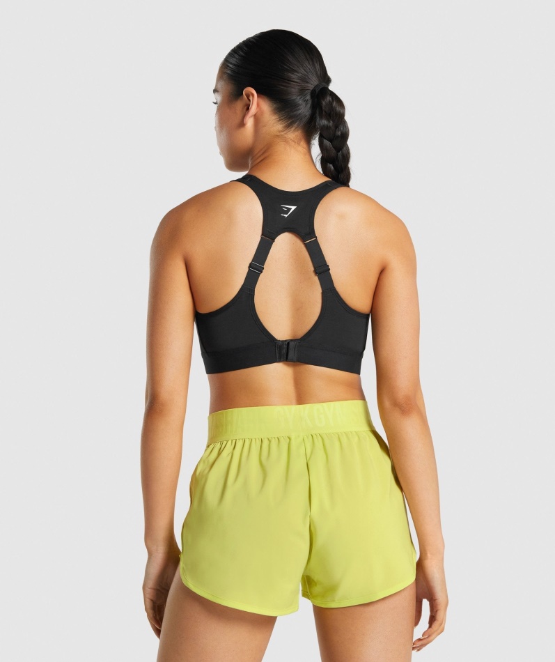 Gymshark Sports-bh Med åpen Rygg Svart