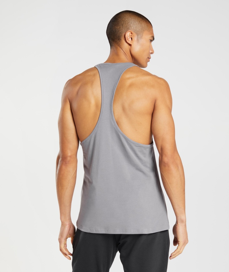 Gymshark Outline Stringer Coin Grå