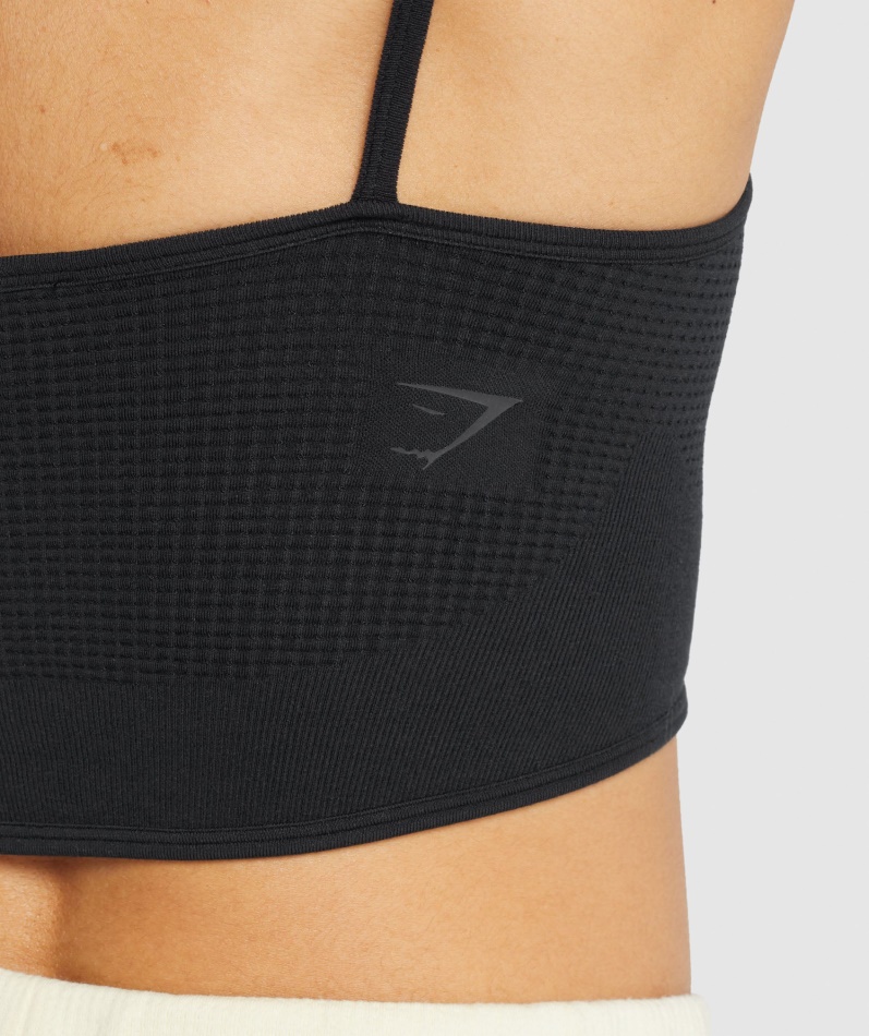 Gymshark Pause Bralette Svart