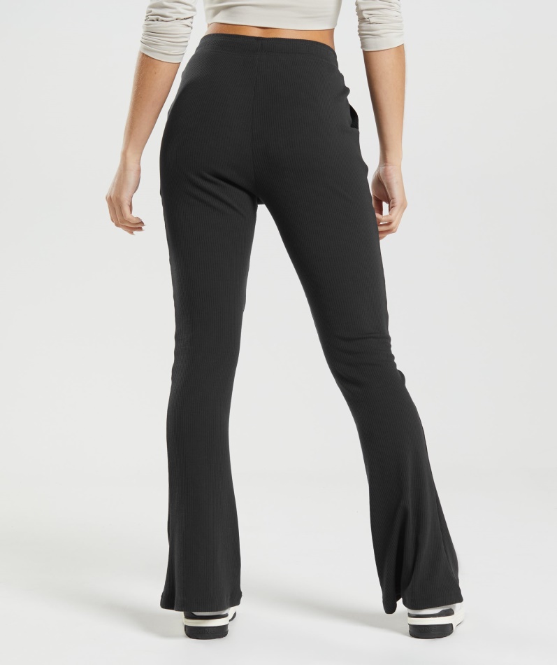 Gymshark Pause Blussede Bukser Svart