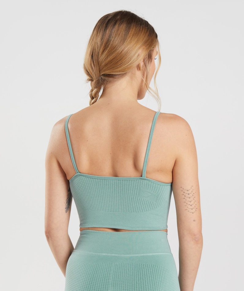 Gymshark Pause Sømløs Bralette Maya Blue
