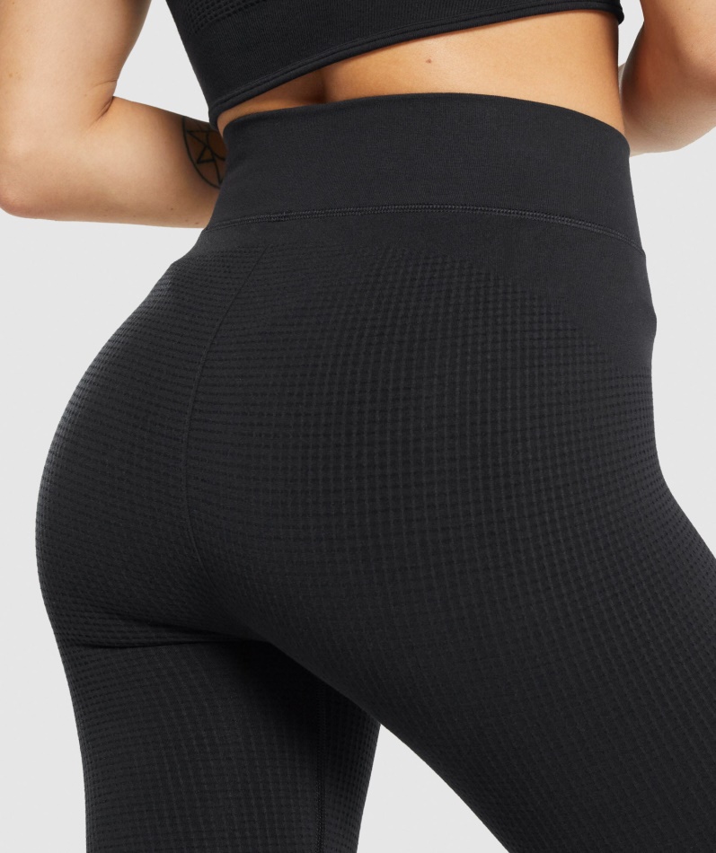 Gymshark Pause Sømløse Leggings Svart