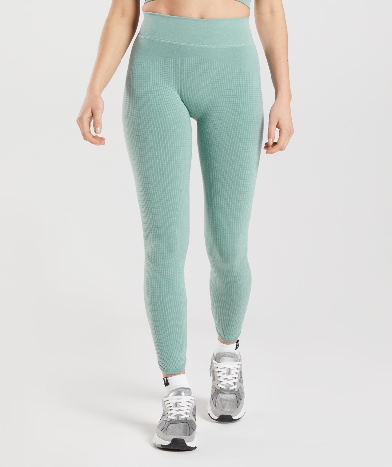 Gymshark Pause Sømløse Leggings Maya Blue