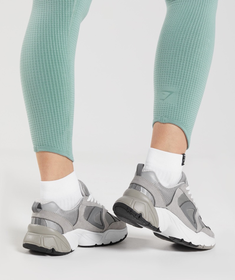 Gymshark Pause Sømløse Leggings Maya Blue