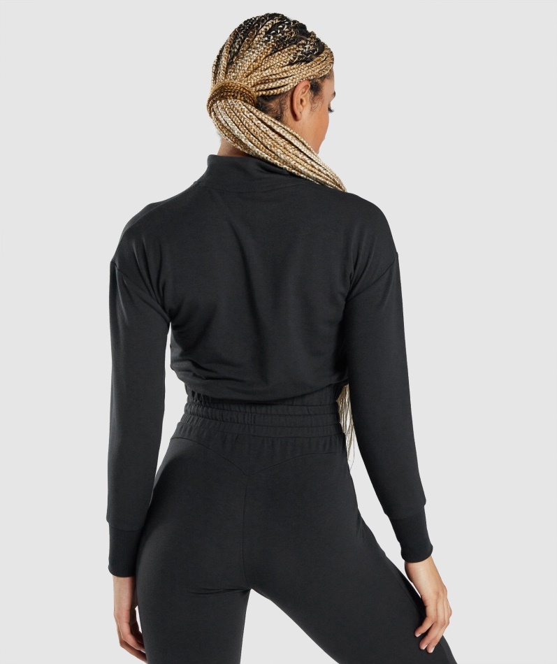 Gymshark Pippa Treningsgenser Svart