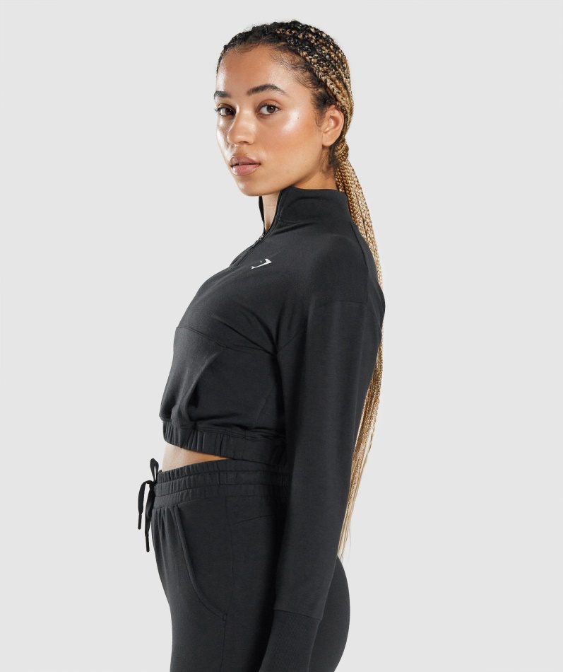 Gymshark Pippa Treningsgenser Svart