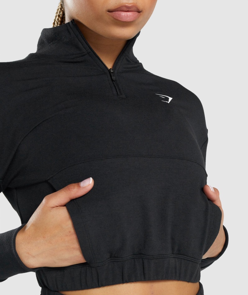 Gymshark Pippa Treningsgenser Svart