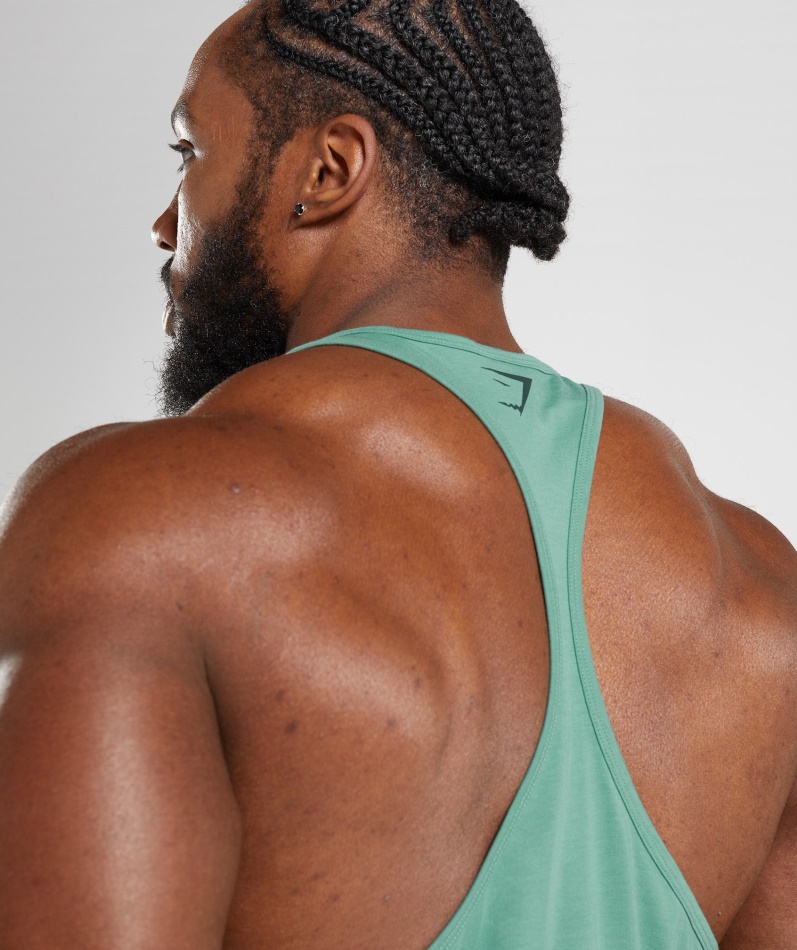 Gymshark Power Stringer Alpingrønn