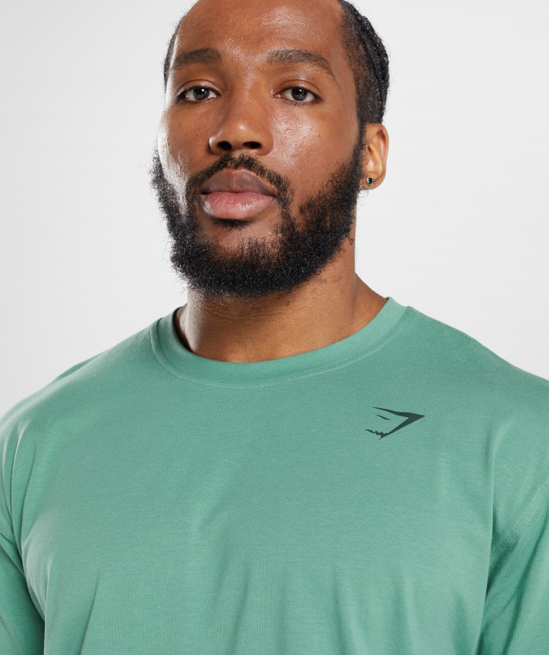 Gymshark Power T-skjorte Alpingrønn