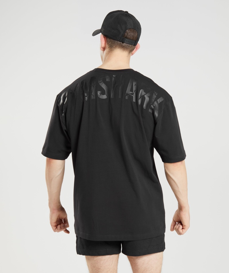 Gymshark Power T-skjorte Herre Svart