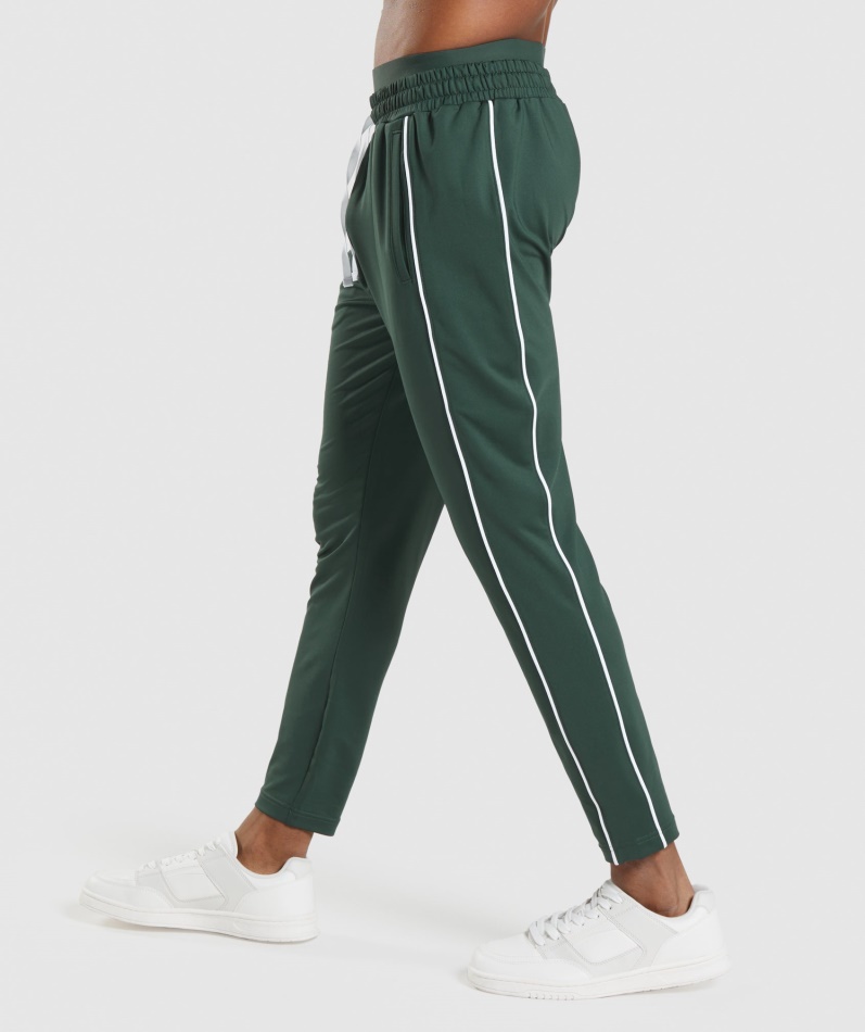 Gymshark Recess Joggers Obsidian Grønn-hvit