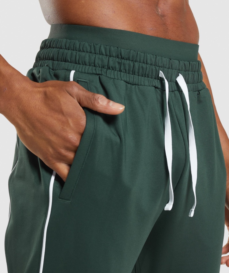 Gymshark Recess Joggers Obsidian Grønn-hvit