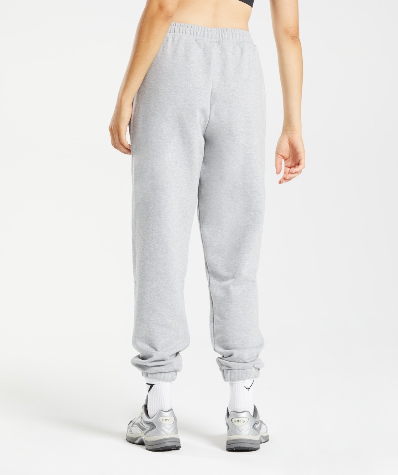 Gymshark Hviledag Svette Joggers Lys Grå Kjernemergel
