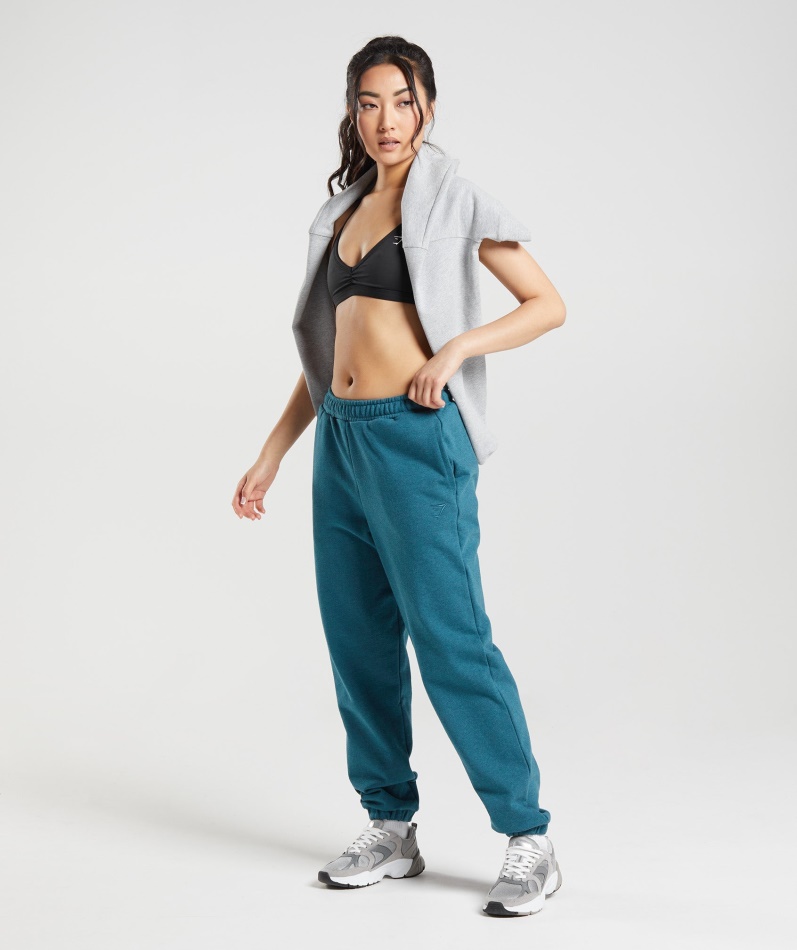 Gymshark Hviledag Svette Joggers Steel Blue Merg