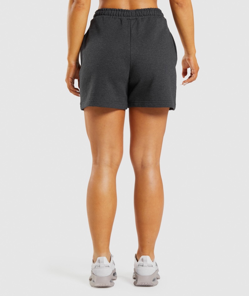 Gymshark Hviledag Svette Shorts Black Core Mergel