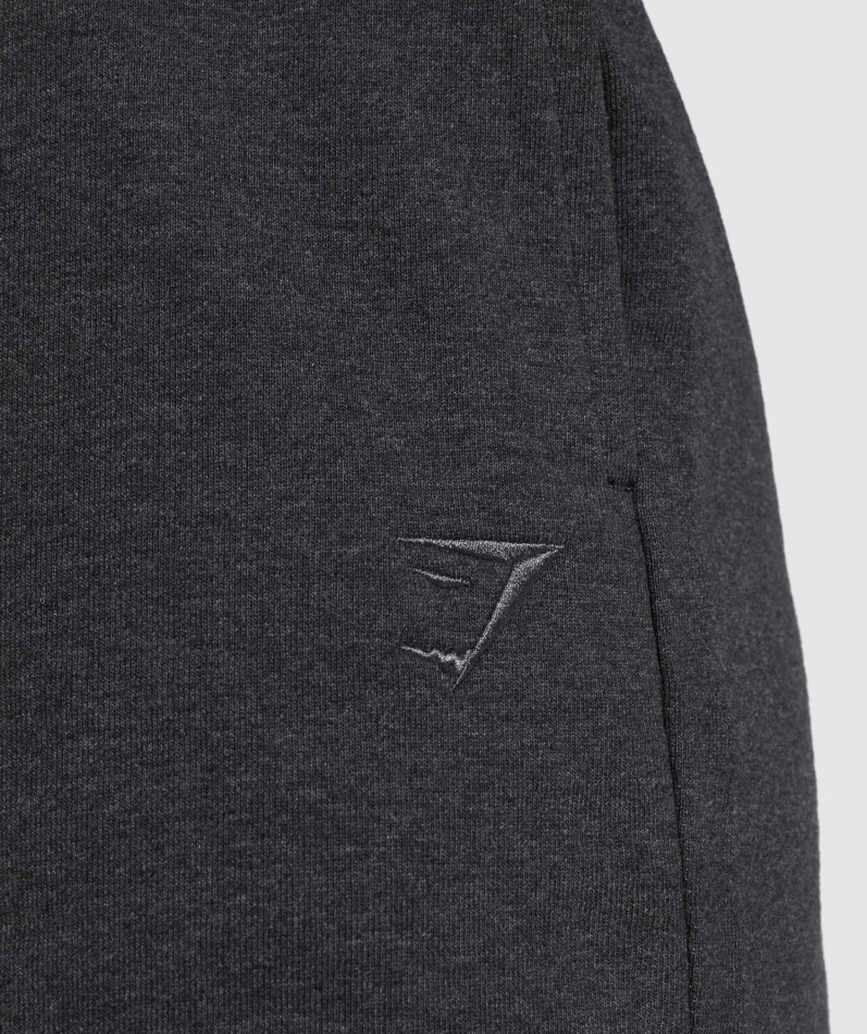 Gymshark Hviledag Svette Shorts Black Core Mergel