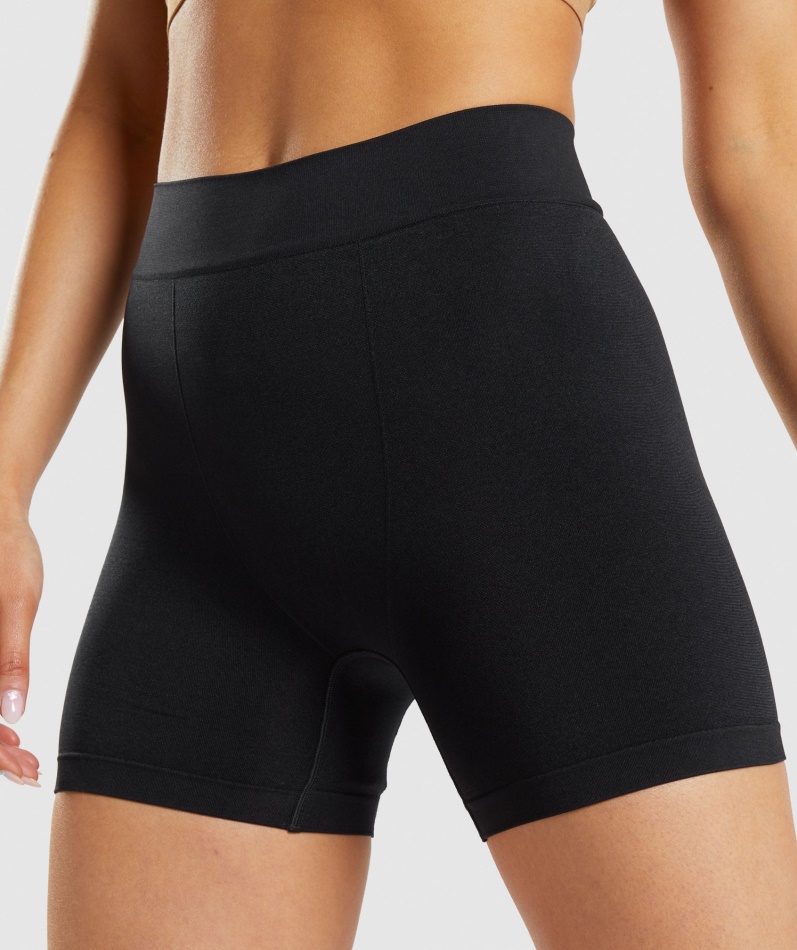 Gymshark Sømløse Boksere Svart