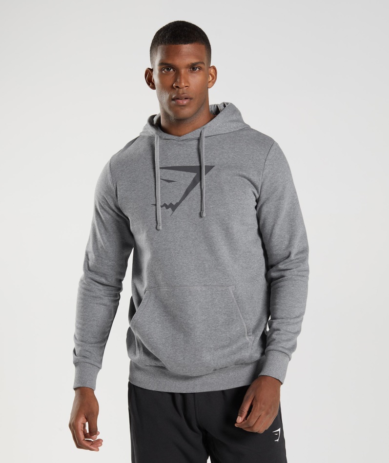 Gymshark Sharkhead Infill Hettegenser Kullgrå Mergel