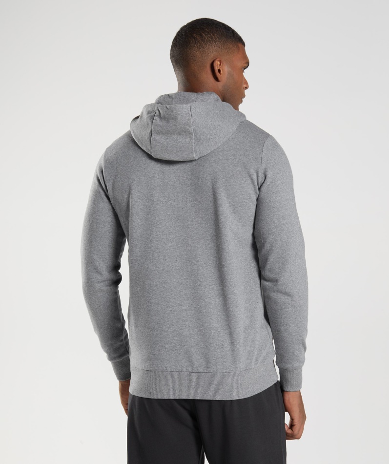 Gymshark Sharkhead Infill Hettegenser Kullgrå Mergel