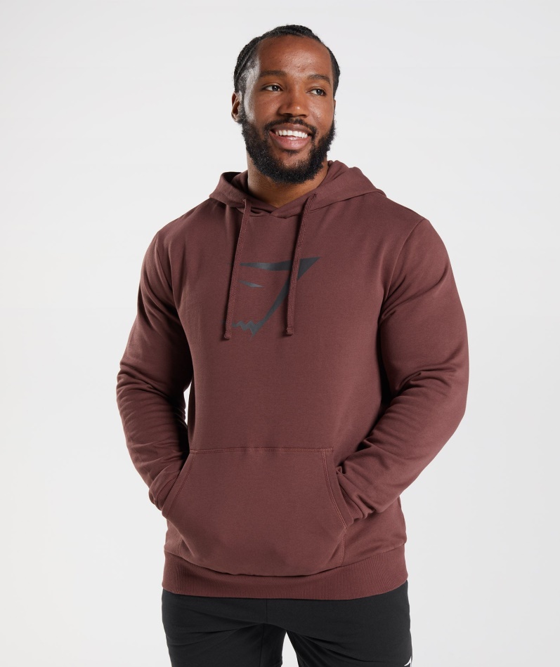 Gymshark Sharkhead Infill Hettegenser Kirsebærbrun