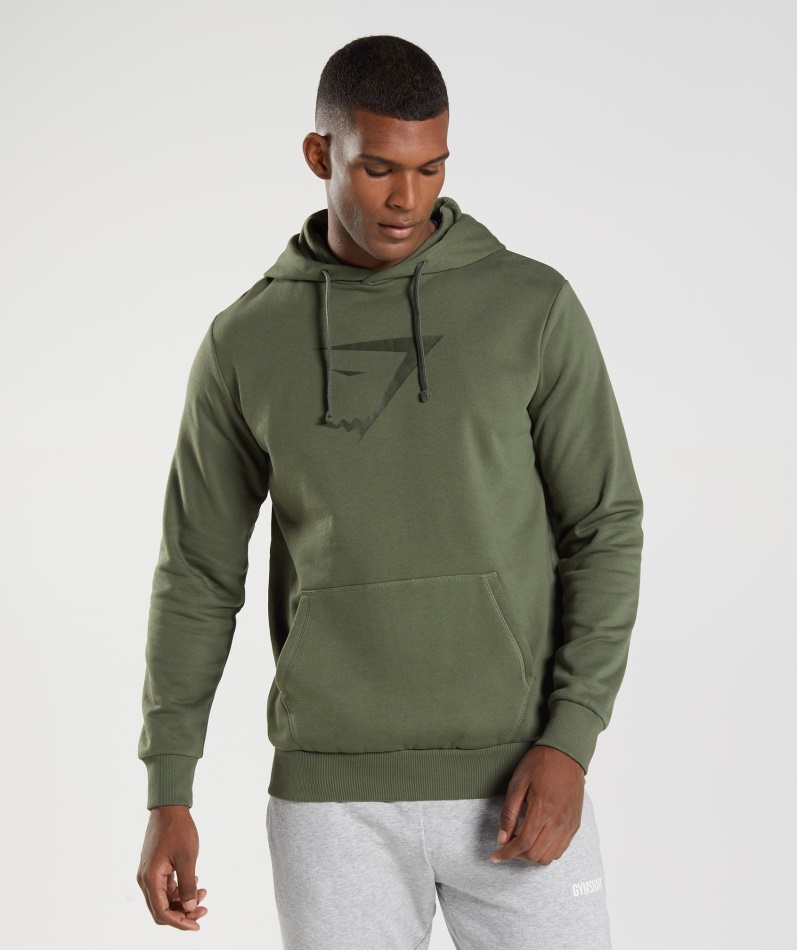 Gymshark Sharkhead Infill Hettegenser Kjerne Oliven