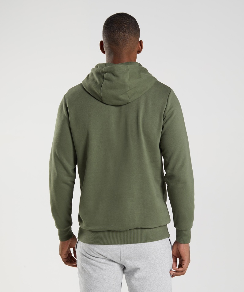 Gymshark Sharkhead Infill Hettegenser Kjerne Oliven