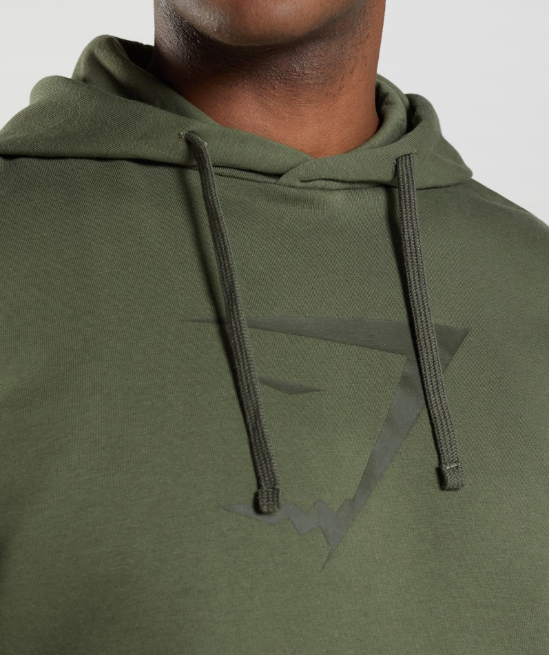 Gymshark Sharkhead Infill Hettegenser Kjerne Oliven