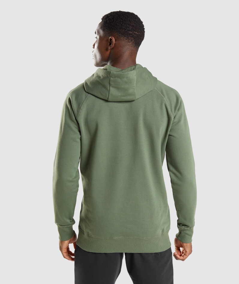 Gymshark Sharkhead Infill Hettegenser Grønn
