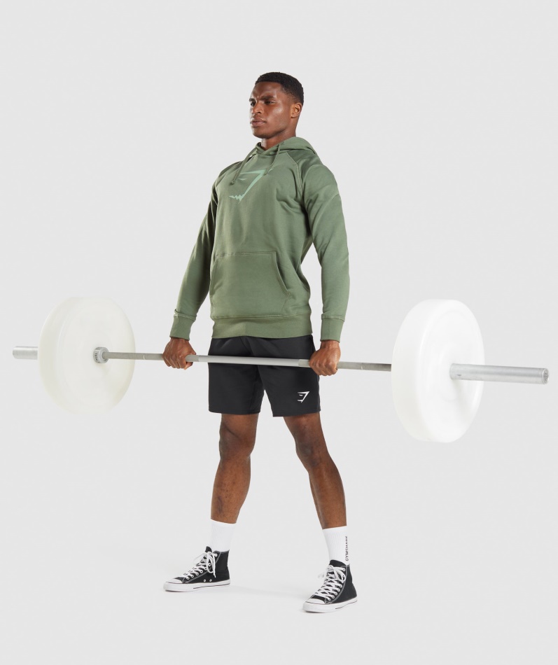 Gymshark Sharkhead Infill Hettegenser Grønn