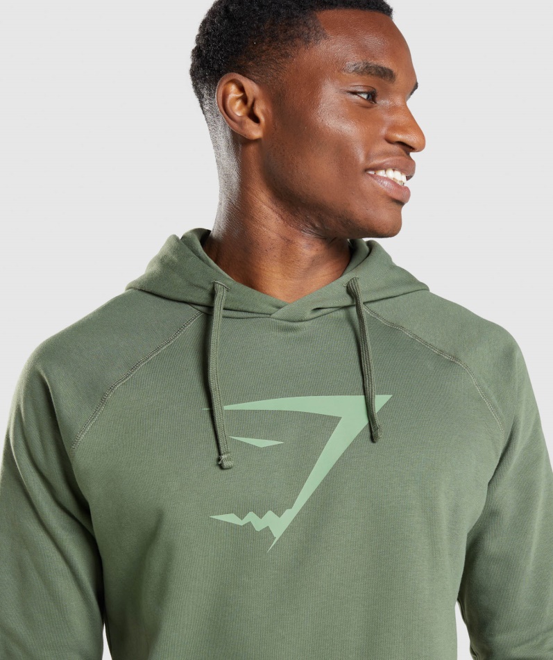 Gymshark Sharkhead Infill Hettegenser Grønn