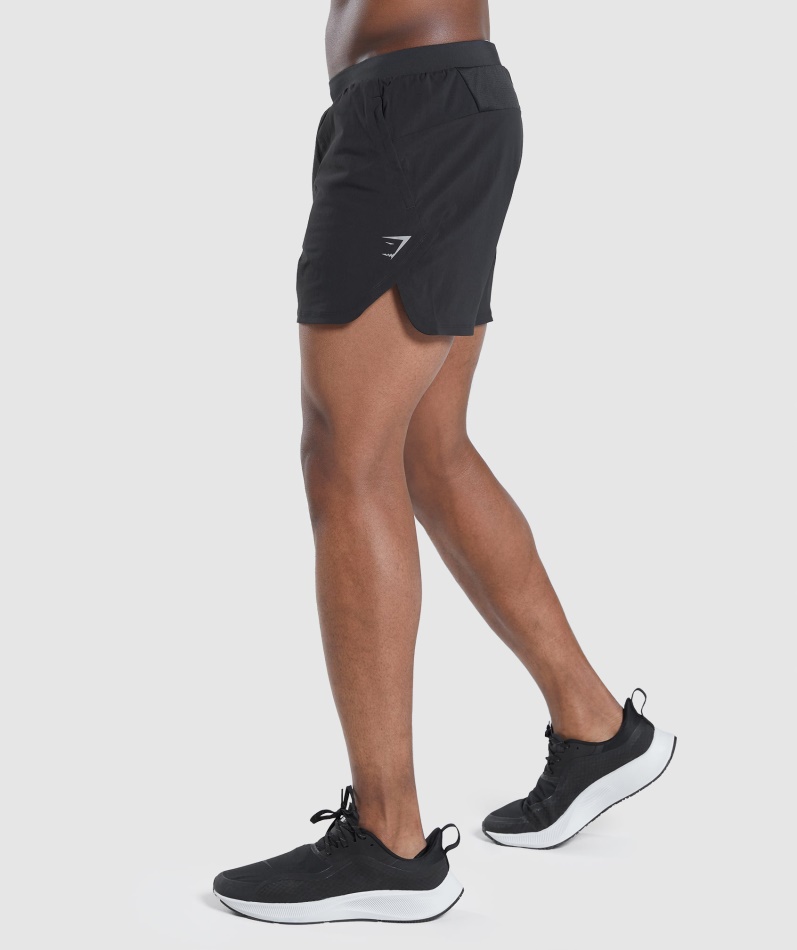 Gymshark Speed Evolve 5" Shorts Svart