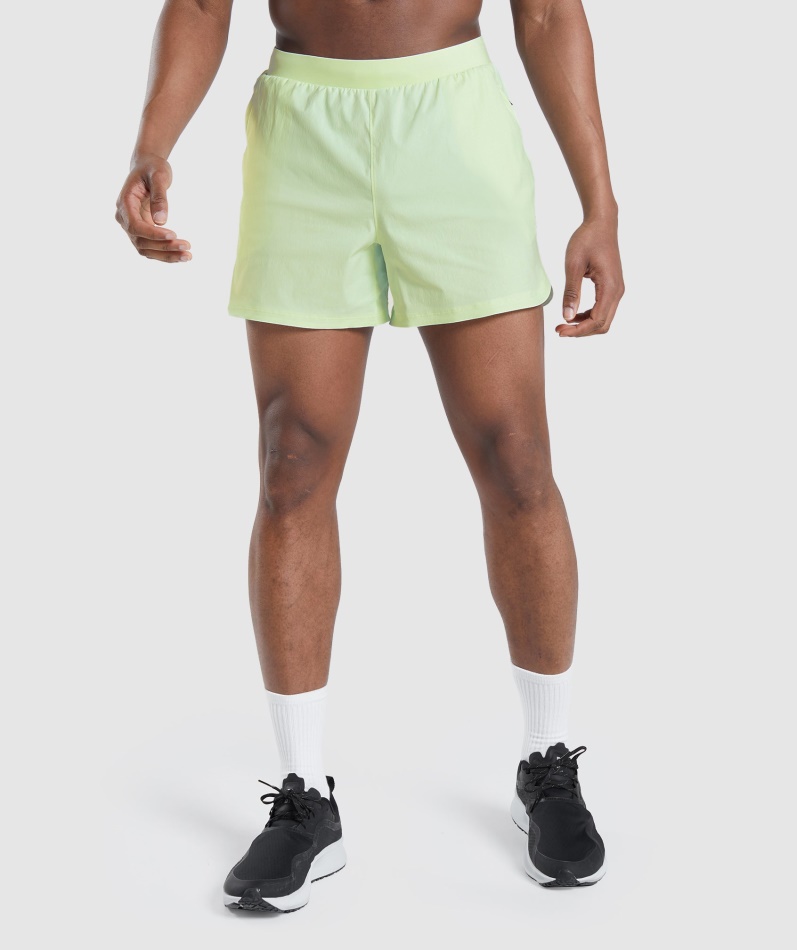 Gymshark Speed Evolve 5" Shorts Agurkgrønn