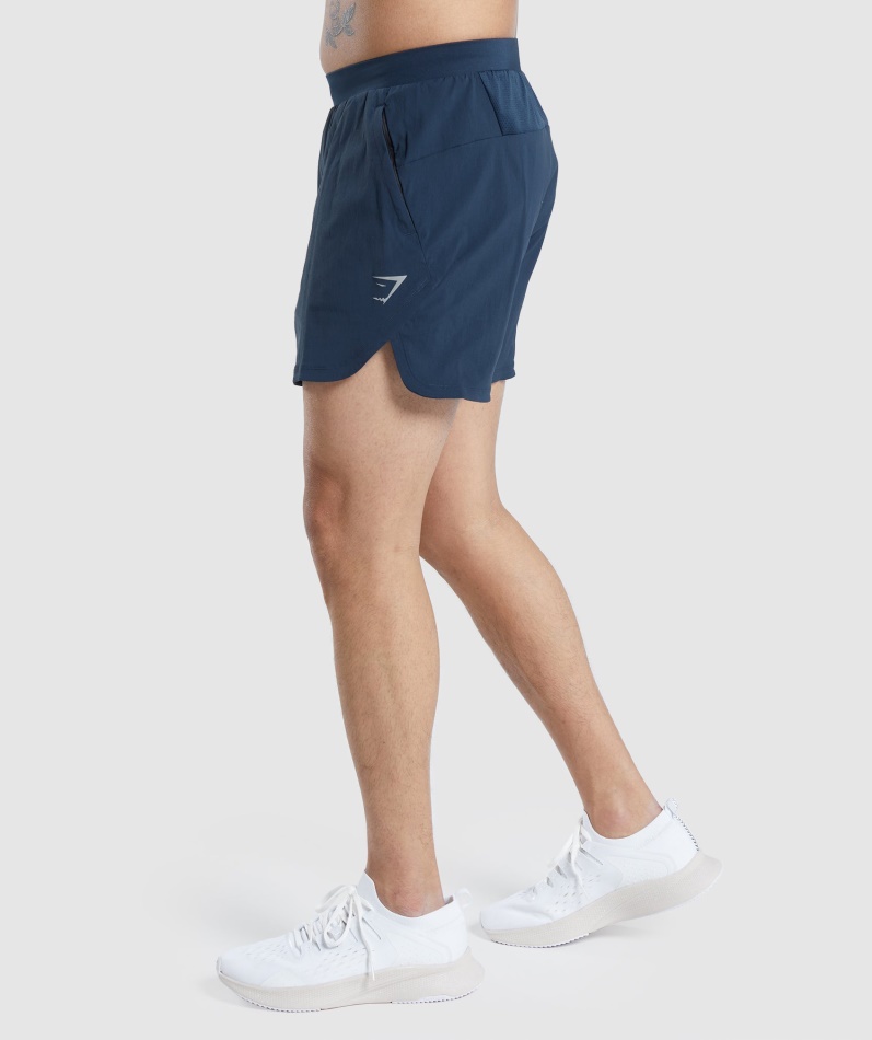 Gymshark Speed Evolve 5" Shorts Marine