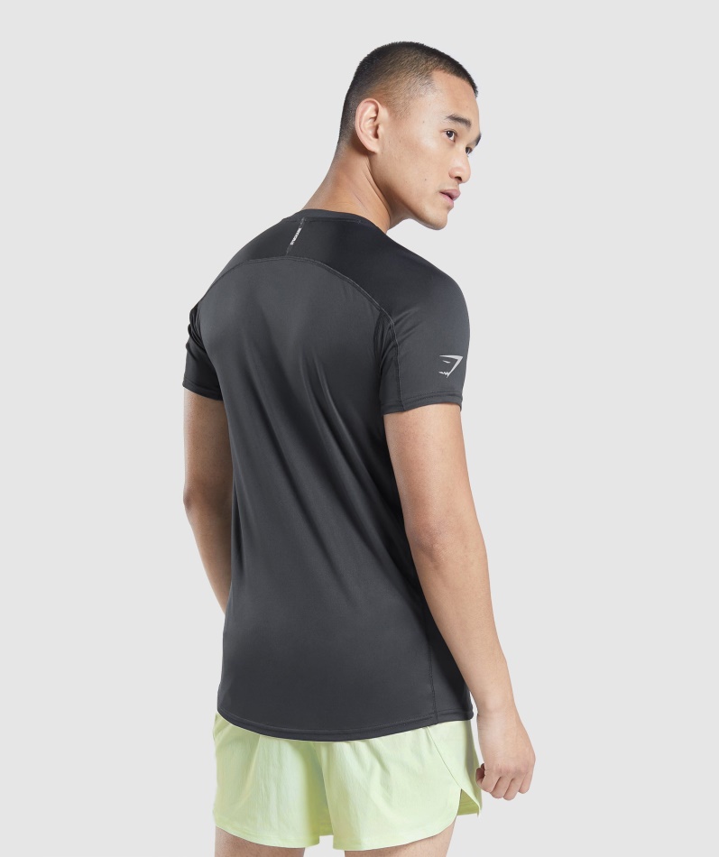 Gymshark Speed Evolve T-skjorte Svart