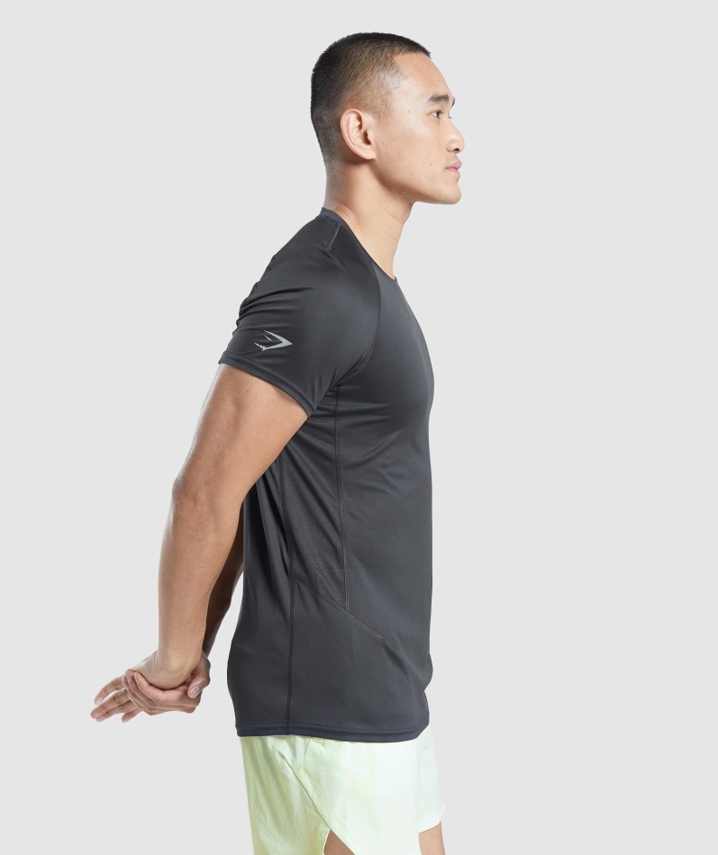 Gymshark Speed Evolve T-skjorte Svart