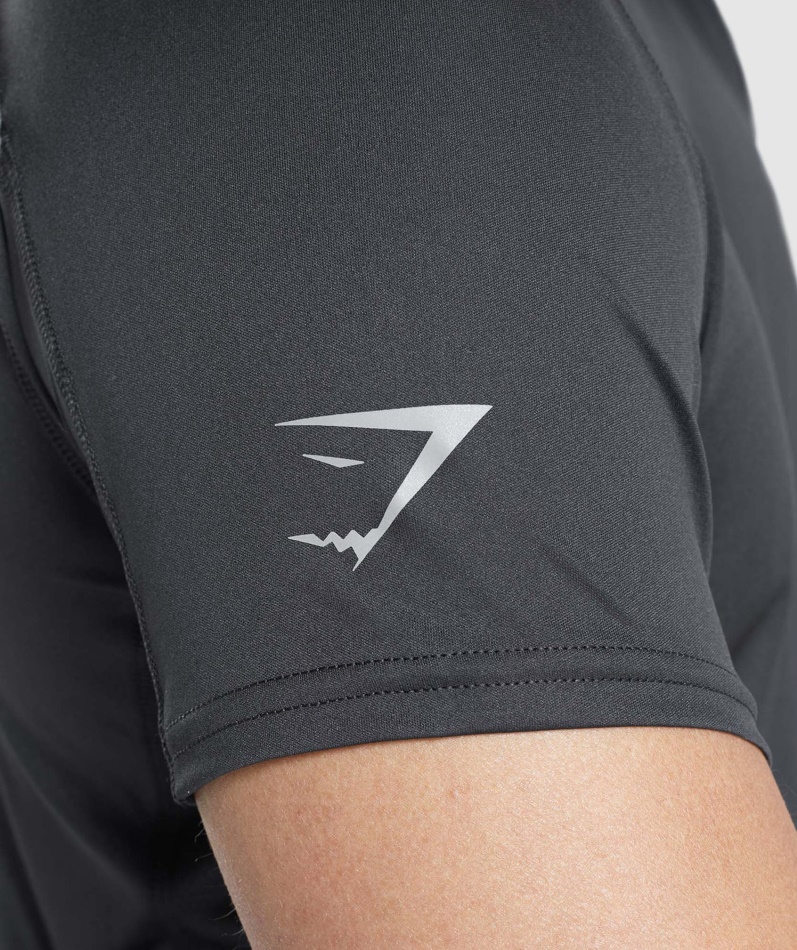 Gymshark Speed Evolve T-skjorte Svart